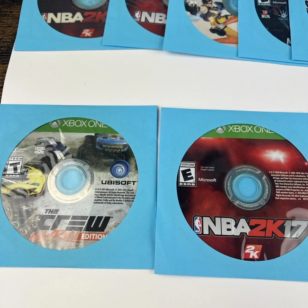 Multi Platform Loose Discs Video Game - Lot Of 42 - AS IS Untested Scratches